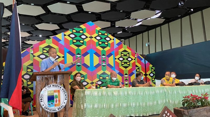 Governor Carlos M. Padilla assures PGNV support to barangays amid the onging pandemic.