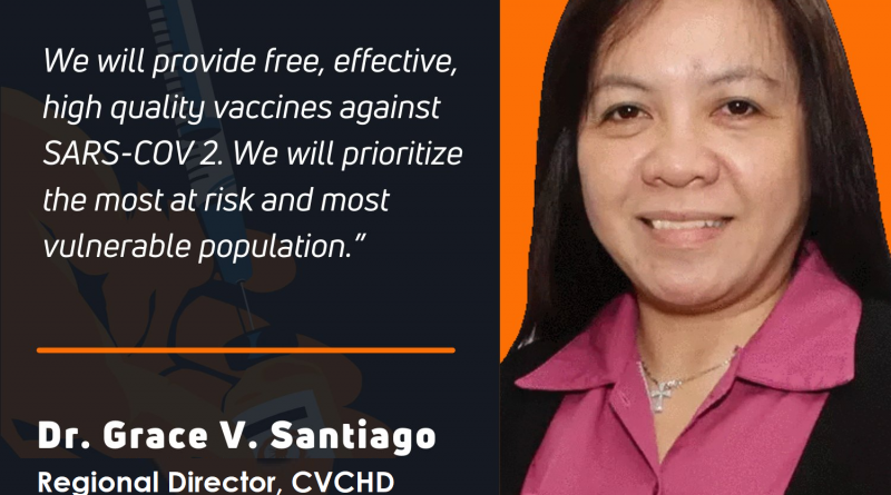 Dr. Grace V. Santiago is the new CVCHD Regional Director