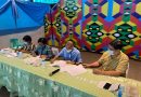 Governor Carlos M. Padilla leads key players of the Nueva Vizcaya Sagut Scholarship Program in the signing of a MOA that provides certain benefits for grantees, among others.