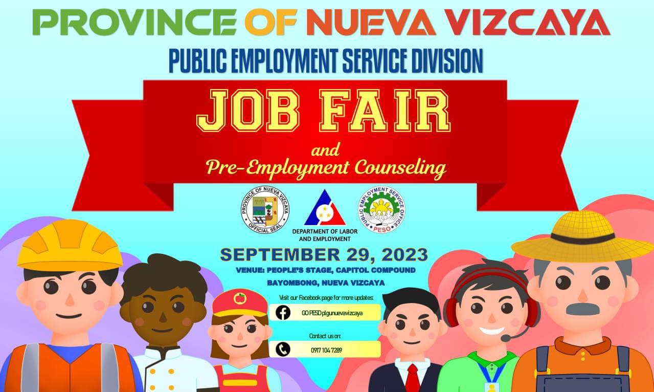 PGNV to Host Job Fair and Pre-Employment Counseling on Sept 29