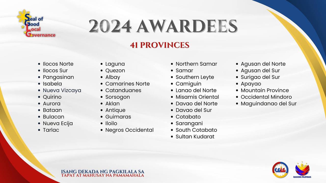 NV recognized as an SGLG 2024 Awardee for Exemplary Governance