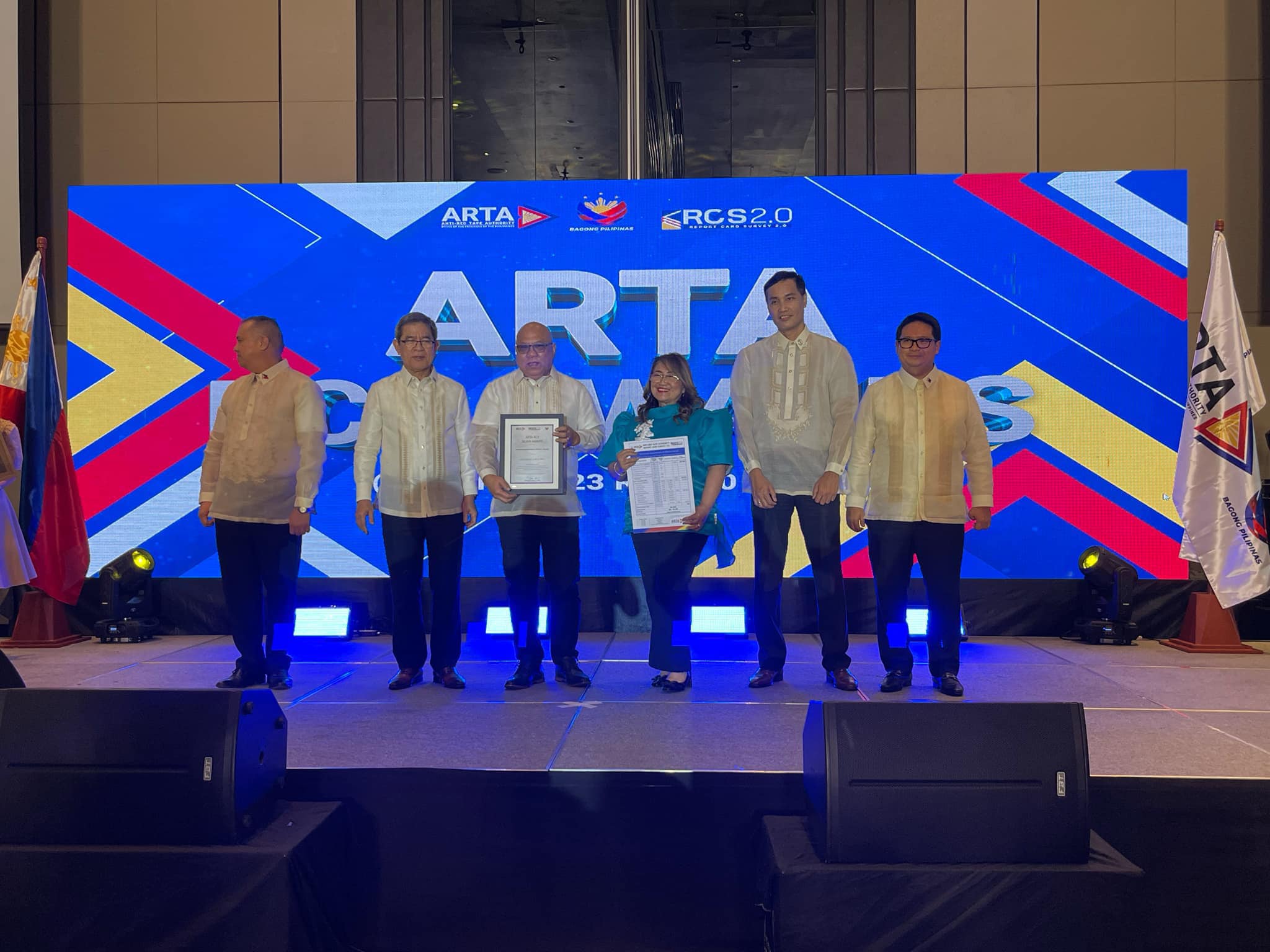 PLGU- Nueva Vizcaya Honored with ARTA RCS Silver Award for Outstanding Public Service