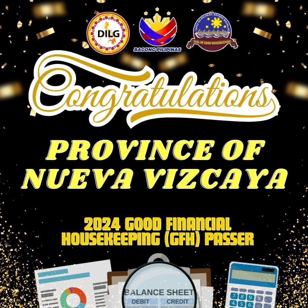 PLGU Nueva Vizcaya Achieves 100% Passing Rate in 2024 Good Financial Housekeeping