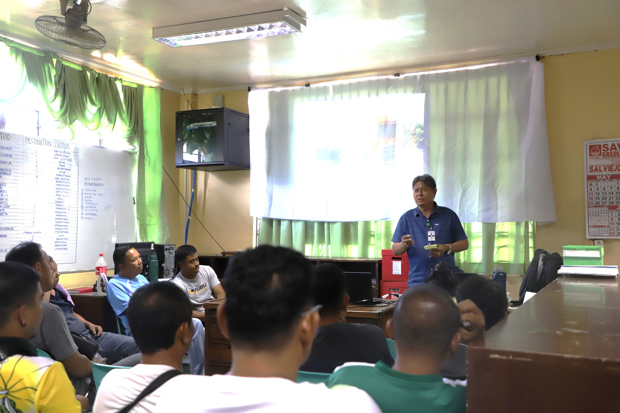PEO holds orientation for Heavy Equipment Operators on newly acquired machinery