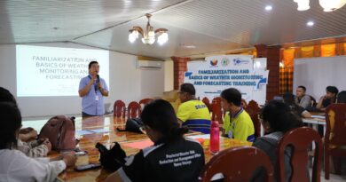 PAGASA, PDRRMO launch Weather Training for Disaster Preparedness