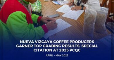 Nueva Vizcaya Coffee Industry Achieves Top Honors at 2025 Philippine Coffee Quality Competition