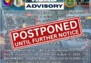 POSTPONED! Road Advisory LARGA PILIPINAS 2025